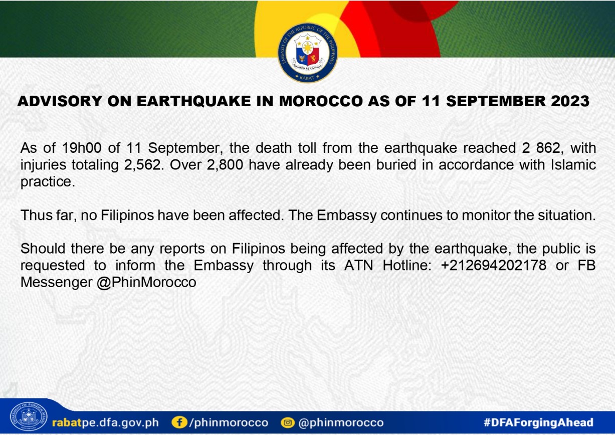 EARTHQUAKE 12Sep23