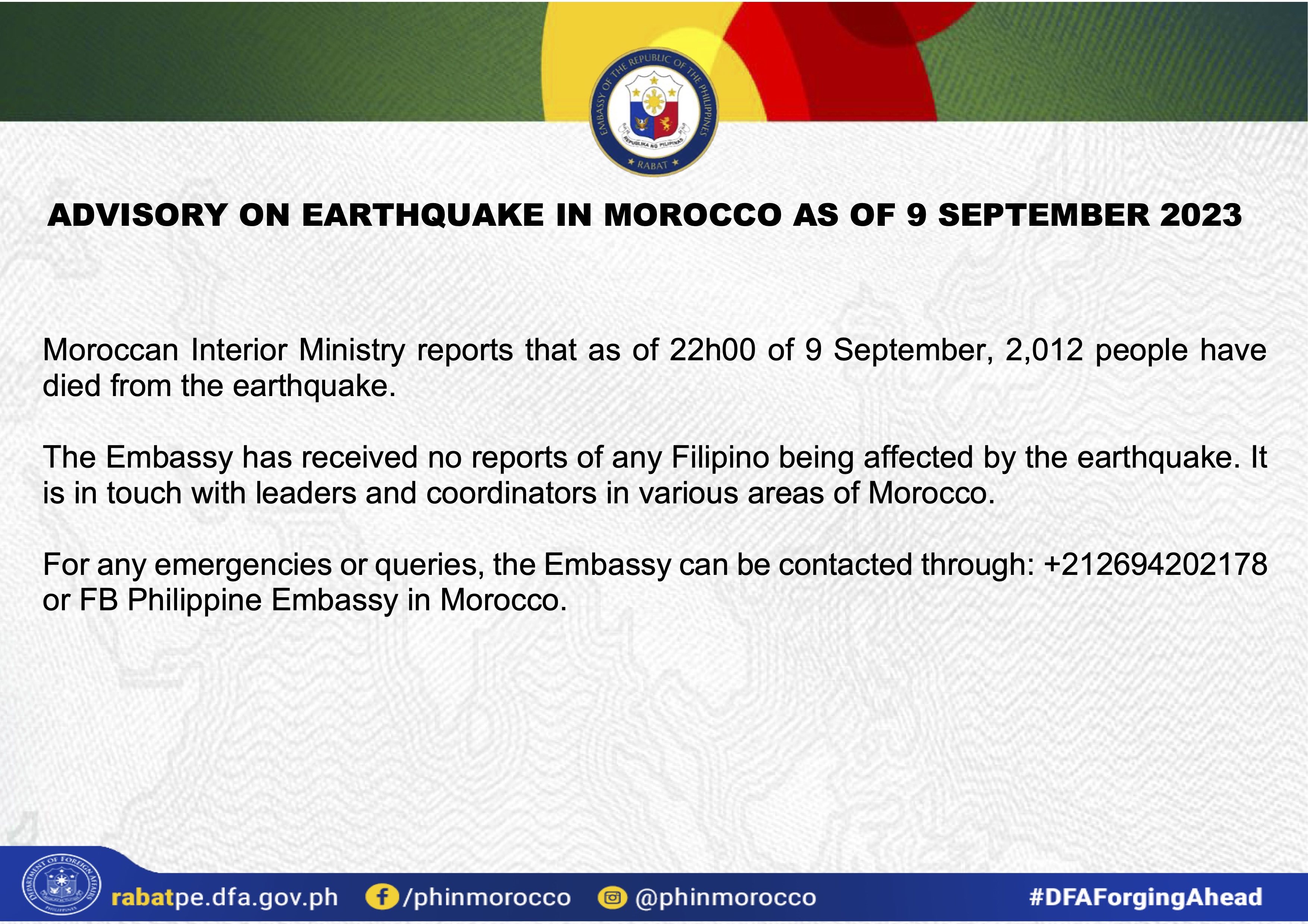 EARTHQUAKE 9SEP23